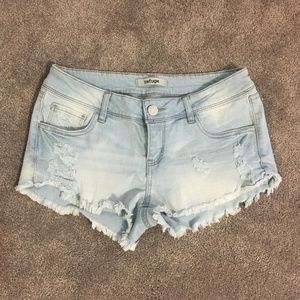 Charlotte Russe Refuge Jean Shorts